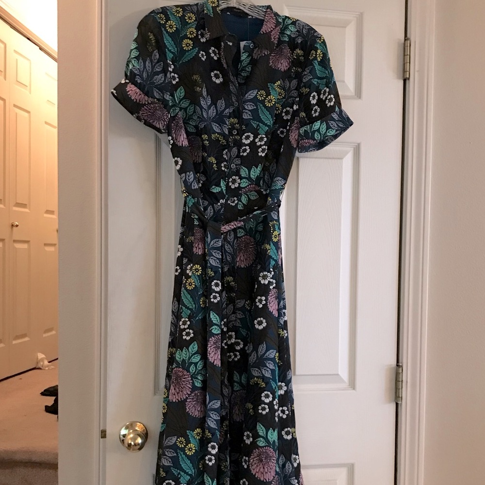 J Crew Abigail Borg shirtdress